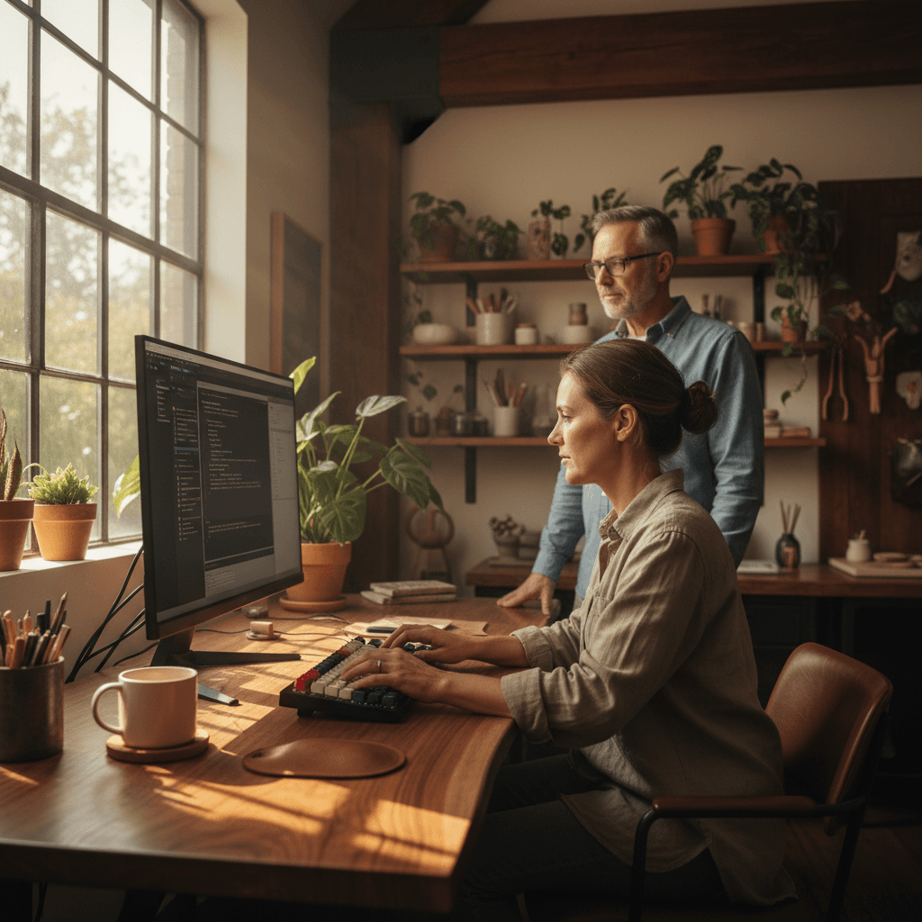 IT Technician Providing Remote Support